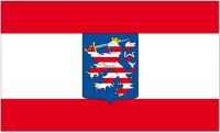 Fahne / Flagge Großherzogtum Hessen 90 x 150 cm