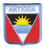 Wappen Aufnäher Fahne Antigua & Barbuda