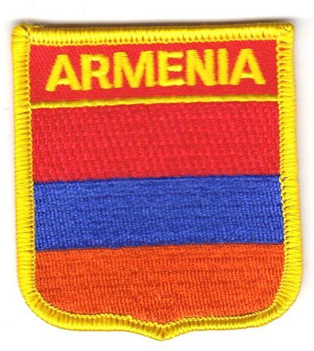Wappen Aufnäher Fahne Armenien