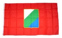 Fahne / Flagge Italien - Abruzzen 90 x 150 cm