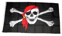 Fahne / Flagge Pirat Kopftuch 90 x 150 cm
