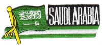 Fahnen Sidekick Aufnäher Saudi Arabien