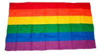 Fahne / Flagge Regenbogen 30 x 45 cm