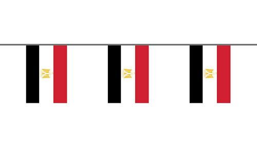 Flaggenkette Ägypten 6 m