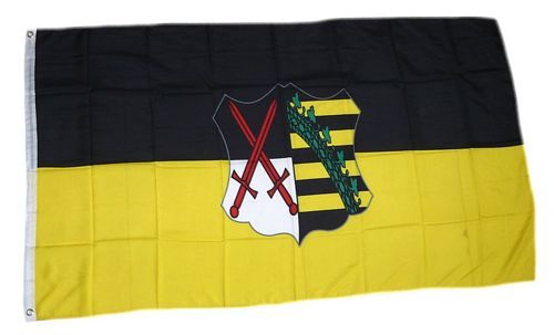 Fahne / Flagge Kurfürstentum Sachsen 90 x 150 cm