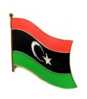 Fahnen Anstecker Pin Libyen