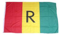 Fahne / Flagge Ruanda alt 90 x 150 cm