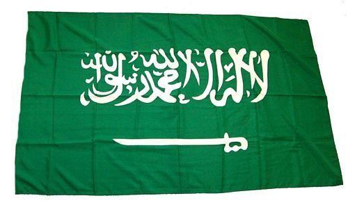 Fahne / Flagge Saudi Arabien 30 x 45 cm