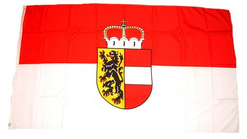 Fahne Österreich Flagge Kärnten Prachtwappen Hissflagge 90 x 150 cm 