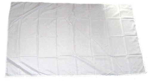 Fahne / Flagge Einfarbig Weiß 30 x 45 cm