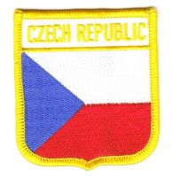 Wappen Aufnäher Fahne Tschechische Republik