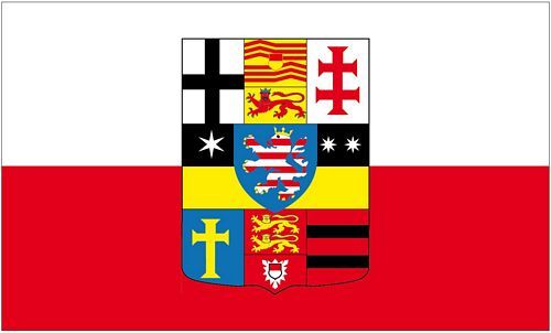 Fahne Flagge Hessen 60 x 90 cm 