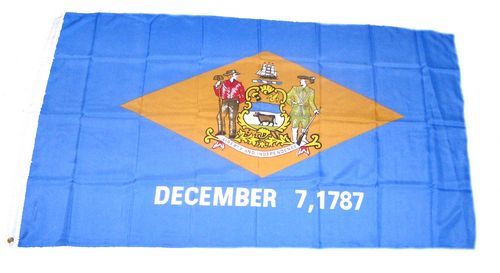 Fahne / Flagge USA - Delaware 90 x 150 cm