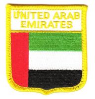 Wappen Aufnäher Fahne Vereinigte Arabische Emirate