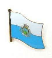 Flaggen Pin Fahne San Marino Pins Anstecknadel Flagge