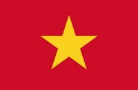 Fahnen Aufkleber Sticker Vietnam