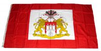 Flagge / Fahne Hamburg Senat Hissflagge 90 x 150 cm