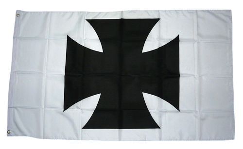 Fahne Flagge Eisernes Kreuz Hissflagge 90 x 150 cm