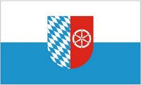 Fahne / Flagge Neckar Odenwald Kreis 90 x 150 cm