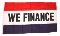 Fahne / Flagge We Finance 90 x 150 cm