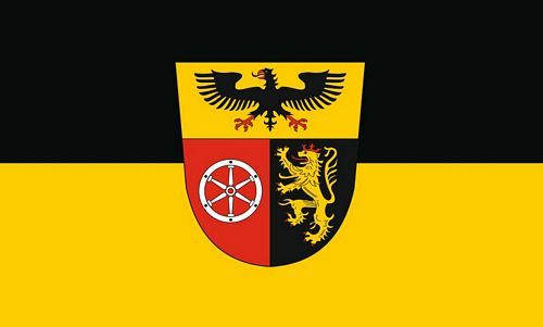 Fahne / Flagge Landkreis Mainz Bingen 90 x 150 cm