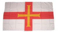 Fahne / Flagge Guernsey 30 x 45 cm