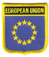 Wappen Aufnäher Fahne Europa
