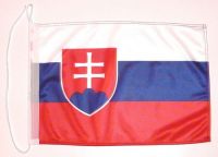 Bootsflagge Slowakei 30 x 45 cm