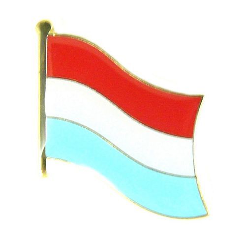 Luxemburg Flaggen Pin Anstecker,1,5 cm,Neu mit Druckverschluss 