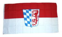 Flagge / Fahne Niederbayern Hissflagge 90 x 150 cm