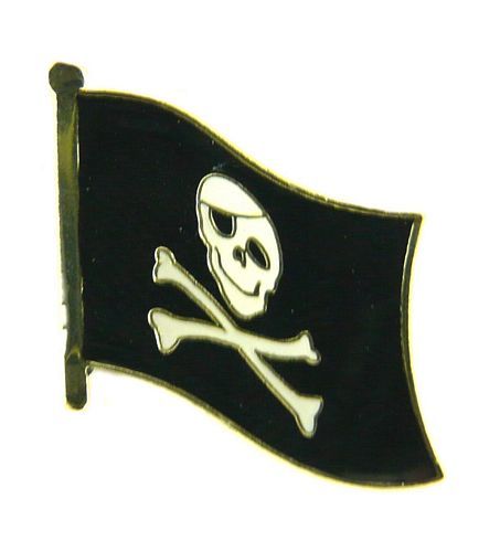 Fahnen Pin Pirat Anstecker Flagge Fahne 