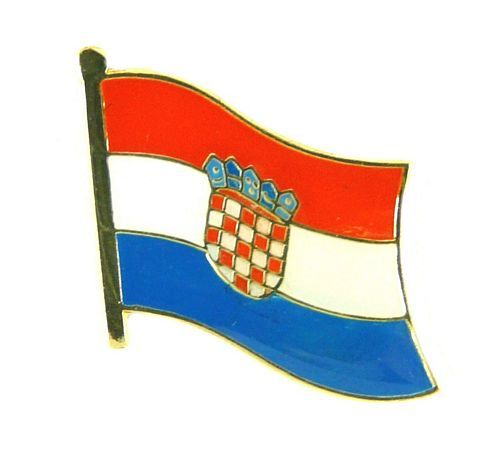 Fahnen Pin Kroatien Anstecker Flagge Fahne 