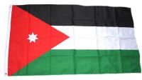 Flagge / Fahne Jordanien Hissflagge 90 x 150 cm