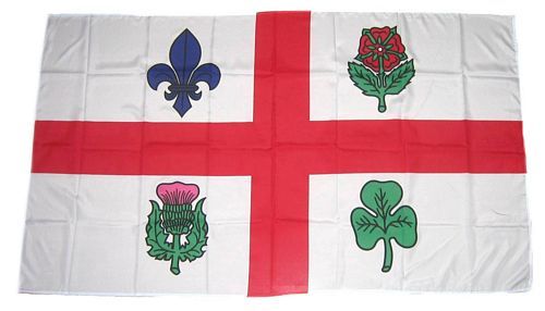 Fahne / Flagge Kanada - Montreal 30 x 45 cm