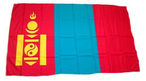 Flagge Fahne Mongolei 30 x 45 cm