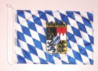 Bootsflagge Freistaat Bayern Wappen 30 x 45 cm