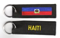 Fahnen Schlüsselanhänger Haiti