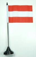 Fahne / Tischflagge Österreich NEU 11 x 16 cm Flaggen