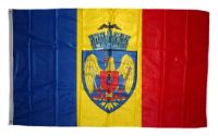 Fahne / Flagge Rumänien - Bukarest 90 x 150 cm