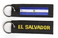 Fahnen Schlüsselanhänger El Salvador