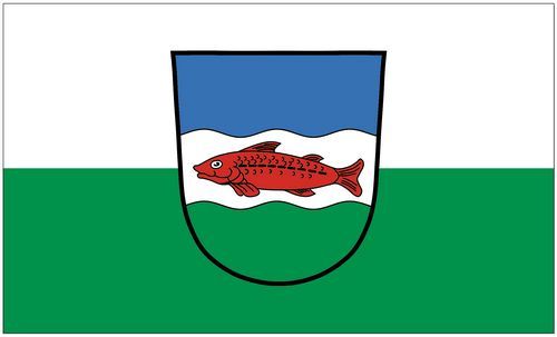 Flagge Fahne Schwarzenbach Saale Hissflagge 90 x 150 cm 