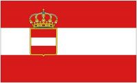 Fahne / Flagge Österreich Ungarn Marine 90 x 150 cm