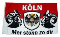 Fahne / Flagge Köln Mer stonn zo dir 90 x 150 cm