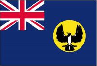 Fahnen Aufkleber Sticker Australien - Süd