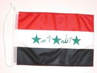 Bootsflagge Irak 30 x 45 cm
