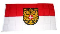 Flagge Fahne Österreich - Wien Wappen 90 x 150 cm