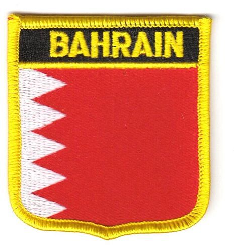Wappen Aufnäher Fahne Bahrain