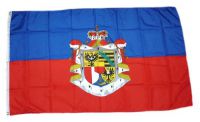Flagge / Fahne Liechtenstein großes Wappen Hissflagge 90 x 150 cm