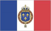 Fahne / Flagge Königreich Frankreich 90 x 150 cm