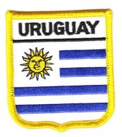 Wappen Aufnäher Fahne Uruguay